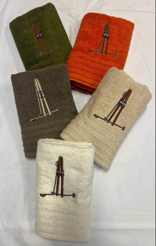 Håndkle brodert 30x30
