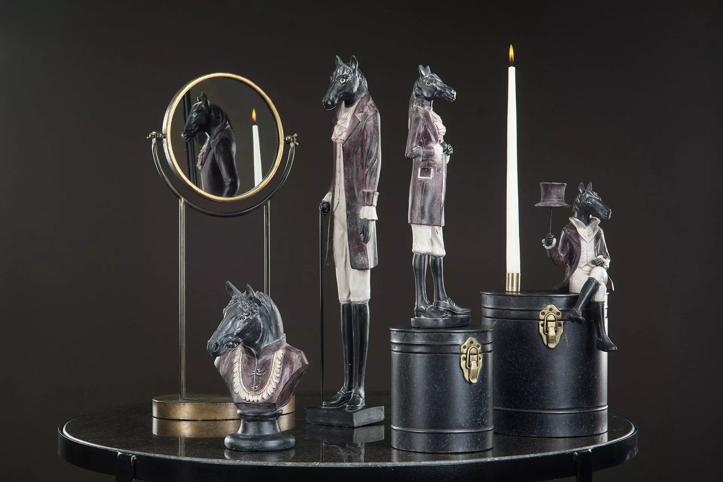 Statue hest